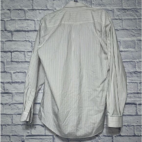 Texas Standard Men's Large Long Sleeve Striped Button Down Shirt - Picture 3 of 12